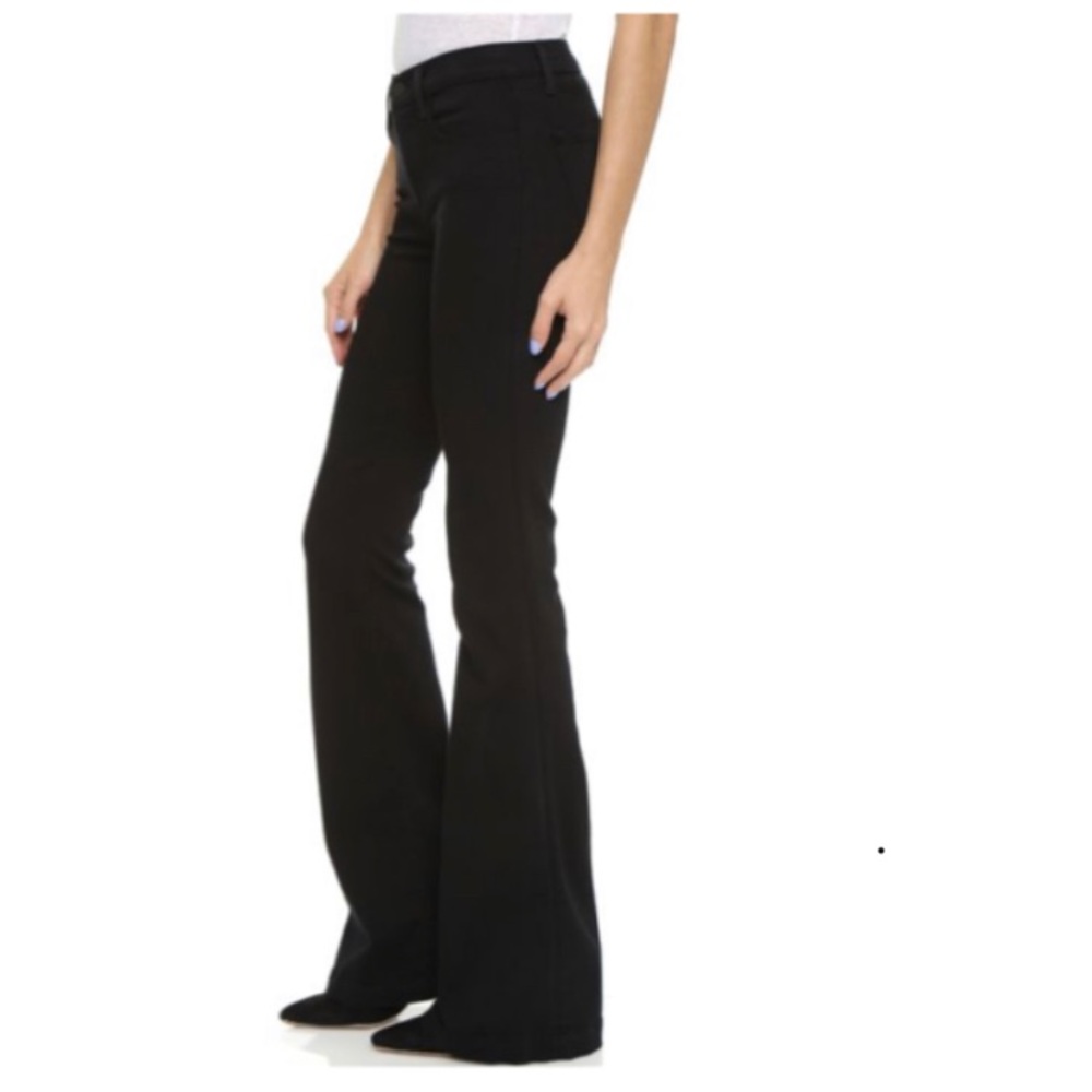 Club Monaco Sonya flare jeans black- sold-